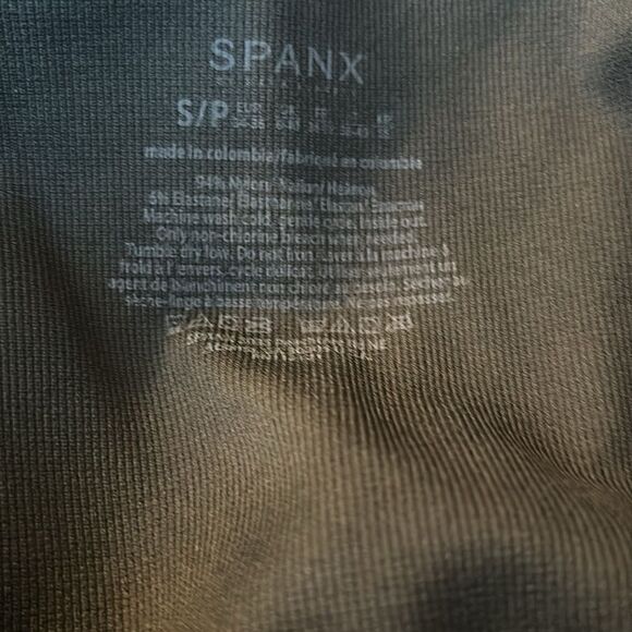 SPANX Look At Me Now Seamless Leggings in Camo Green Size S NWOT - Picture 6 of 6